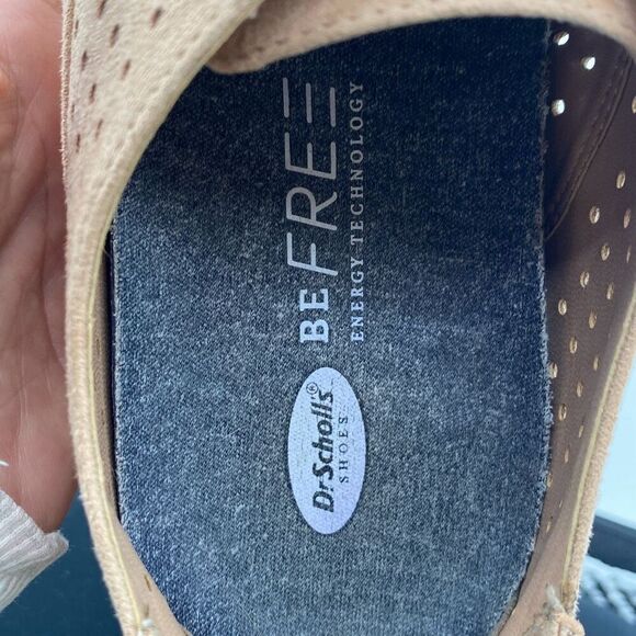 Dr Scholls Be Free Improved Perforated Comfort Loafers Beige‎ Slip-On Size 7 - Picture 10 of 10